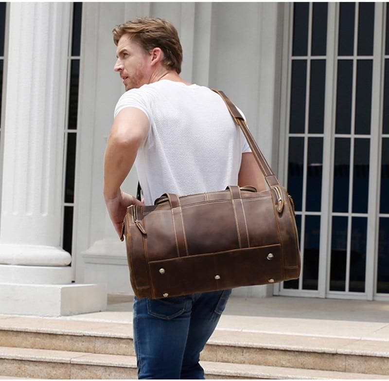 Steel Horse Leather The Wainwright Weekender Bag - Stiles Supply Co.