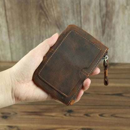 Steel Horse Leather The Cael Leather Coin Purse - Stiles Supply Co.