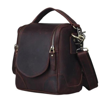 Steel Horse Leather The Calista Small Leather Camera Bag - Stiles Supply Co.