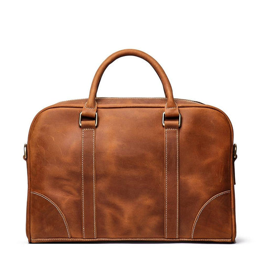 Steel Horse Leather The Bjorn Leather Laptop Bag - Stiles Supply Co.
