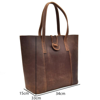 Steel Horse Leather The Taavi Tote - Stiles Supply Co.