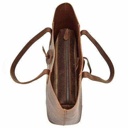 Steel Horse Leather The Taavi Tote - Stiles Supply Co.