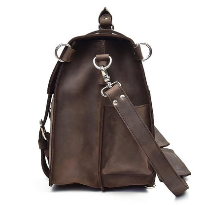 Steel Horse Leather The Gustav Messenger Bag - Stiles Supply Co.