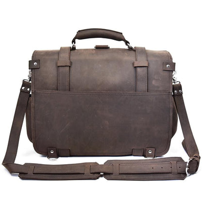Steel Horse Leather The Gustav Messenger Bag - Stiles Supply Co.