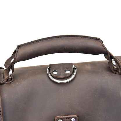 Steel Horse Leather The Gustav Messenger Bag - Stiles Supply Co.