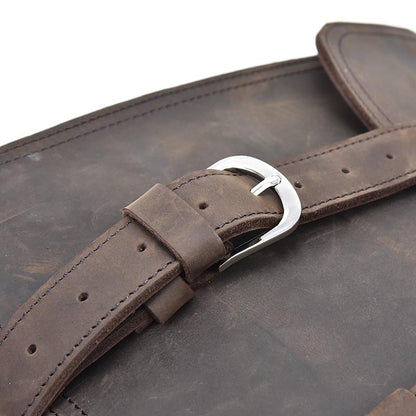 Steel Horse Leather The Gustav Messenger Bag - Stiles Supply Co.