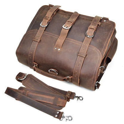 Steel Horse Leather The Gustav Messenger Bag - Stiles Supply Co.