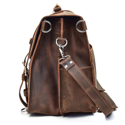 Steel Horse Leather The Gustav Messenger Bag - Stiles Supply Co.