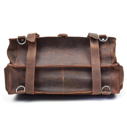 Steel Horse Leather The Gustav Messenger Bag - Stiles Supply Co.