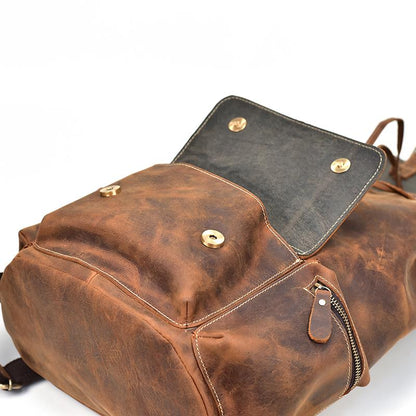 Steel Horse Leather The Hagen Backpack - Stiles Supply Co.