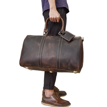 Steel Horse Leather The Bjarke Large Weekender - Stiles Supply Co.
