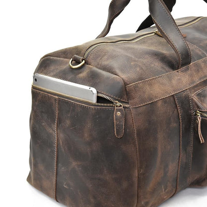 Steel Horse Leather The Colden Duffle Bag - Stiles Supply Co.