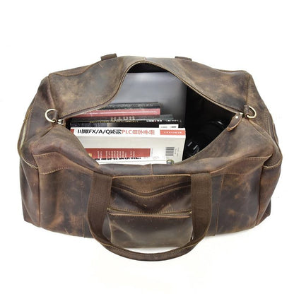 Steel Horse Leather The Colden Duffle Bag - Stiles Supply Co.