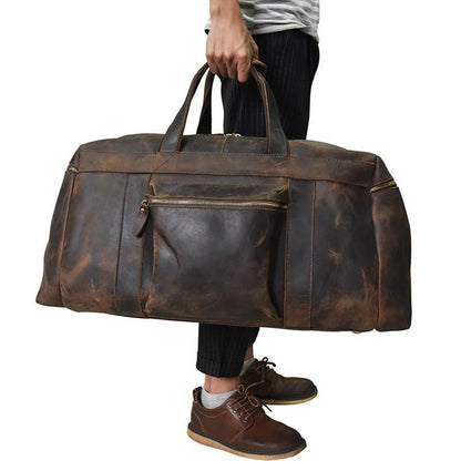 Steel Horse Leather The Colden Duffle Bag - Stiles Supply Co.