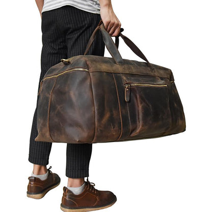 Steel Horse Leather The Colden Duffle Bag - Stiles Supply Co.