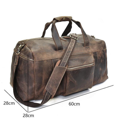 Steel Horse Leather The Colden Duffle Bag - Stiles Supply Co.