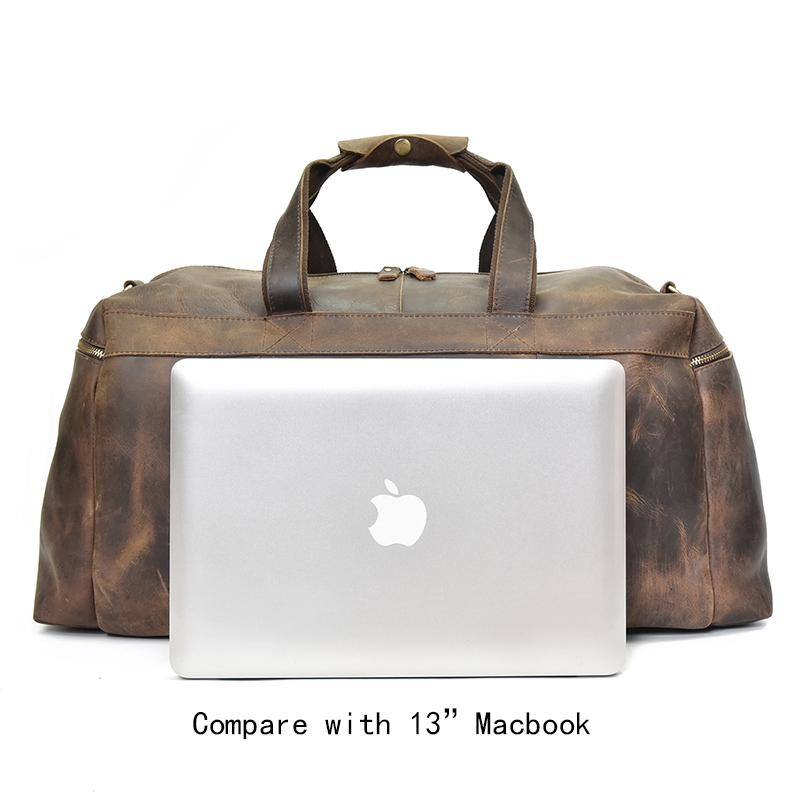 Steel Horse Leather The Colden Duffle Bag - Stiles Supply Co.