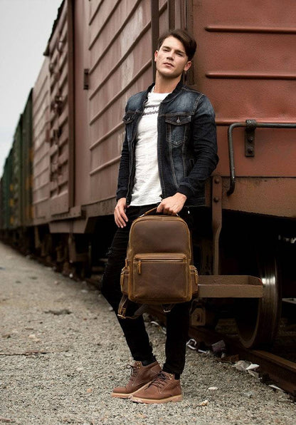 Steel Horse Leather The Langley Backpack - Stiles Supply Co.