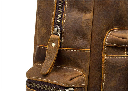 Steel Horse Leather The Langley Backpack - Stiles Supply Co.