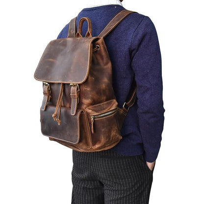 Steel Horse Leather The Hagen Backpack - Stiles Supply Co.