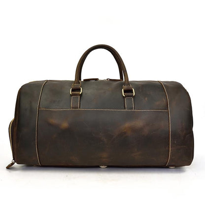 Steel Horse Leather The Bard Weekender Leather Duffle Bag - Stiles Supply Co.