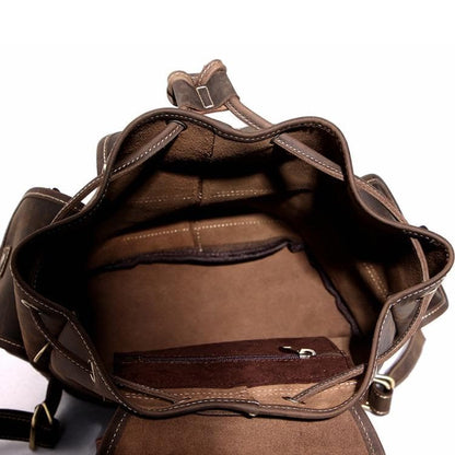 Steel Horse Leather The Asmund Leather Backpack - Stiles Supply Co.