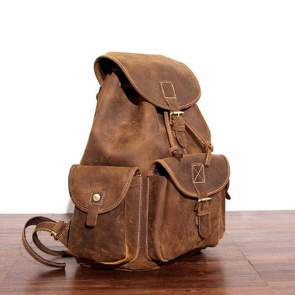 Steel Horse Leather The Asmund Leather Backpack - Stiles Supply Co.