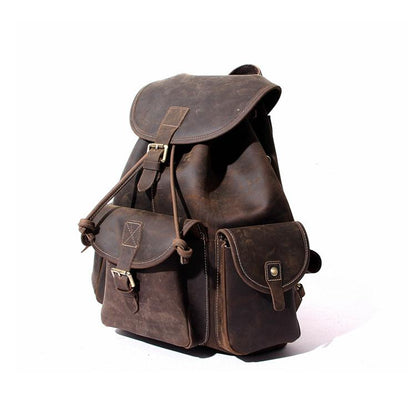 Steel Horse Leather The Asmund Leather Backpack - Stiles Supply Co.