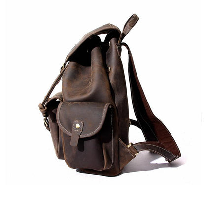 Steel Horse Leather The Asmund Leather Backpack - Stiles Supply Co.