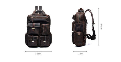 Steel Horse Leather The Shelby Backpack - Stiles Supply Co.