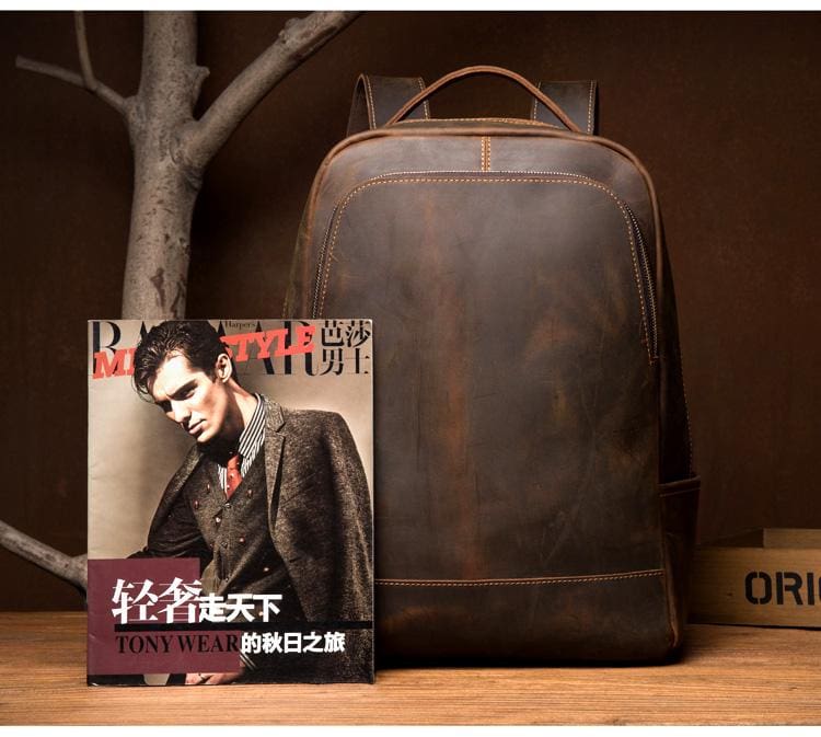 Steel Horse Leather The Vernon Backpack - Stiles Supply Co.