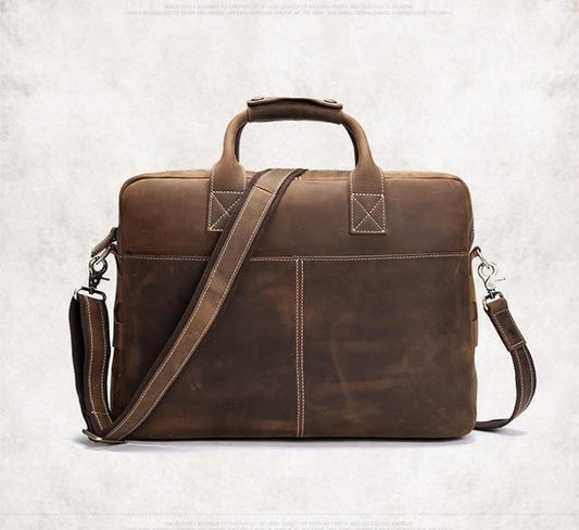 Steel Horse Leather The Welch Briefcase - Stiles Supply Co.