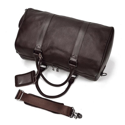 Steel Horse Leather The Endre Leather Weekender - Stiles Supply Co.