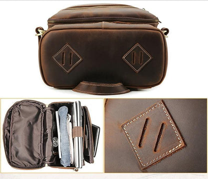 Steel Horse Leather The Raoul Backpack - Stiles Supply Co.