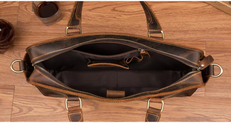 Steel Horse Leather The Viggo Briefcase - Stiles Supply Co.