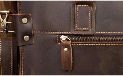 Steel Horse Leather The Viggo Briefcase - Stiles Supply Co.