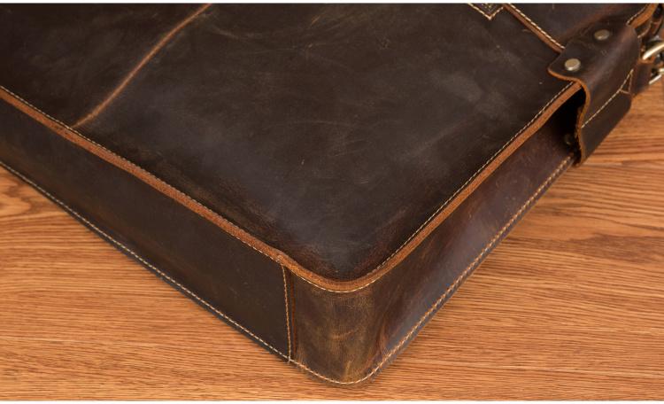 Steel Horse Leather The Viggo Briefcase - Stiles Supply Co.