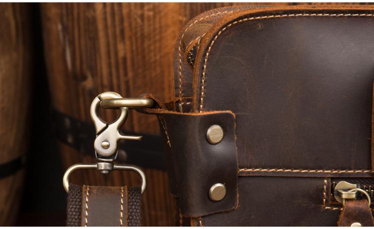 Steel Horse Leather The Viggo Briefcase - Stiles Supply Co.