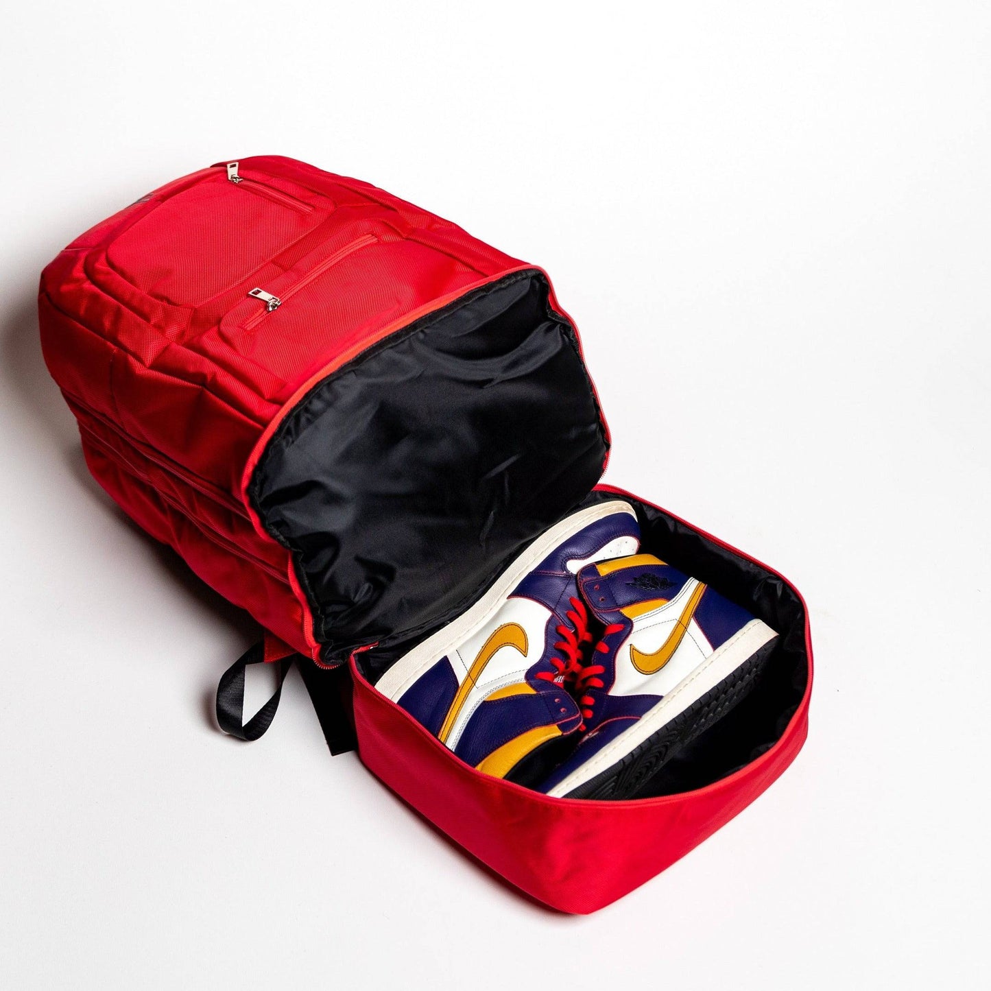 Sole Premise Red Polyester Carry-On Patented Backpack (Only 300 Made)