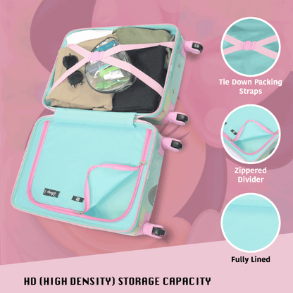 Disney Minnie Mouse Kids 21" Carry-On Spinner Luggage - Stiles Supply Co.