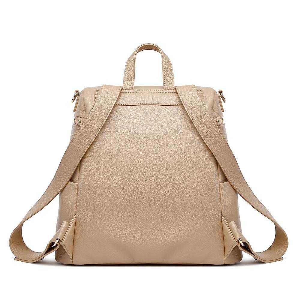 Luli Bebe Signature Diaper Bag Latte Brown