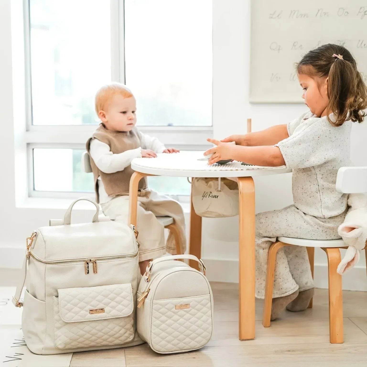 Luli Bebe Classic Snack Bag | Pastel Pink