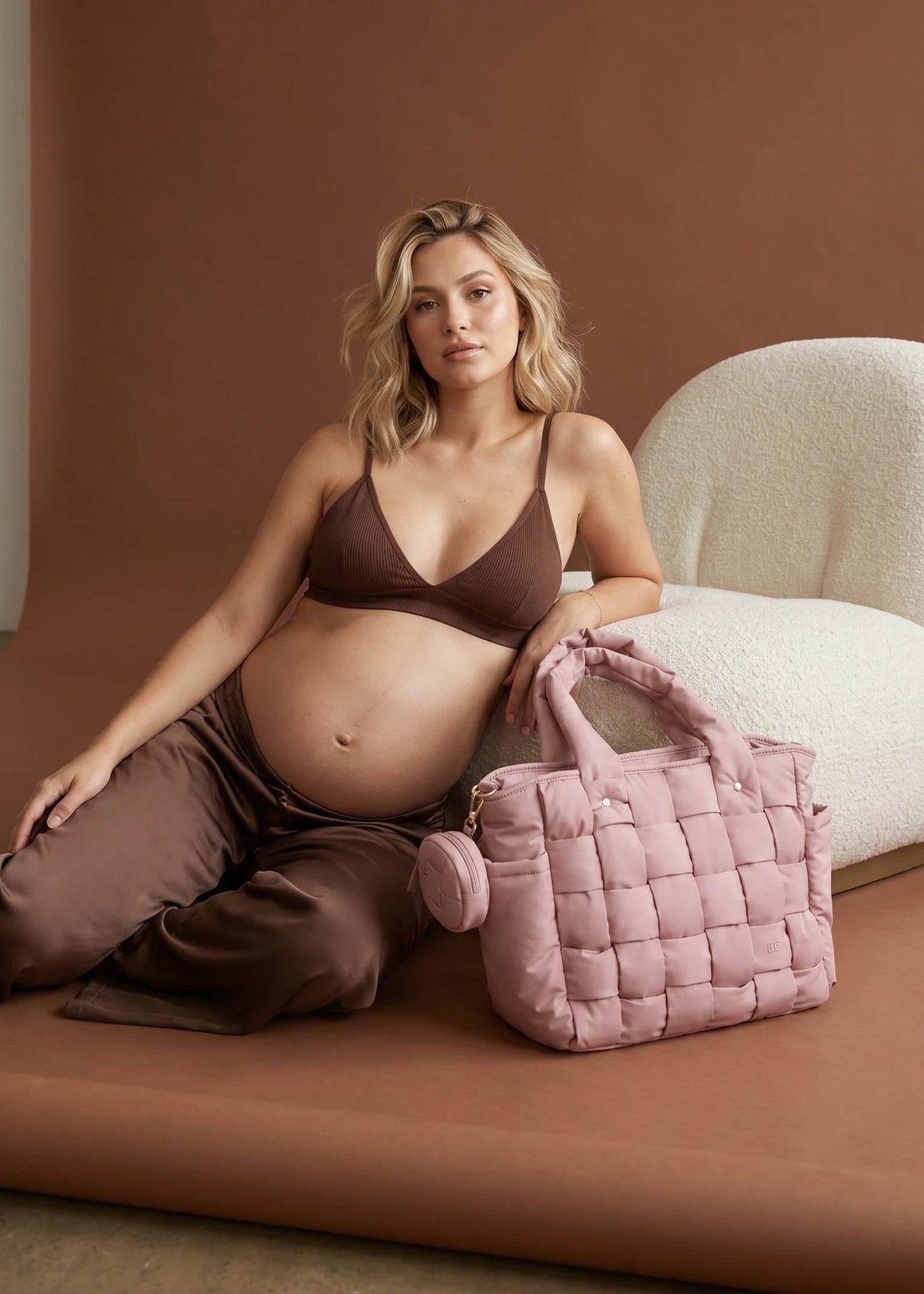 Luli Bebe Infinite Tote Diaper Bag - Blush