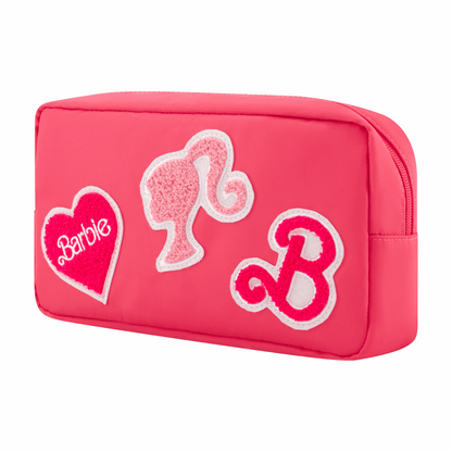 Barbie™ Travel Toiletry Bag with Terry Appliqué - Stiles Supply Co.