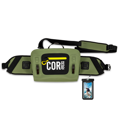 COR Surf Molokai Waterproof Lumbar Pack - 8L (Free IPX8 Cell Phone Case)