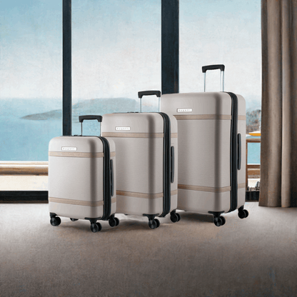 Bugatti Wellington 3-Piece Hard-Shell Luggage Set - Stiles Supply Co.