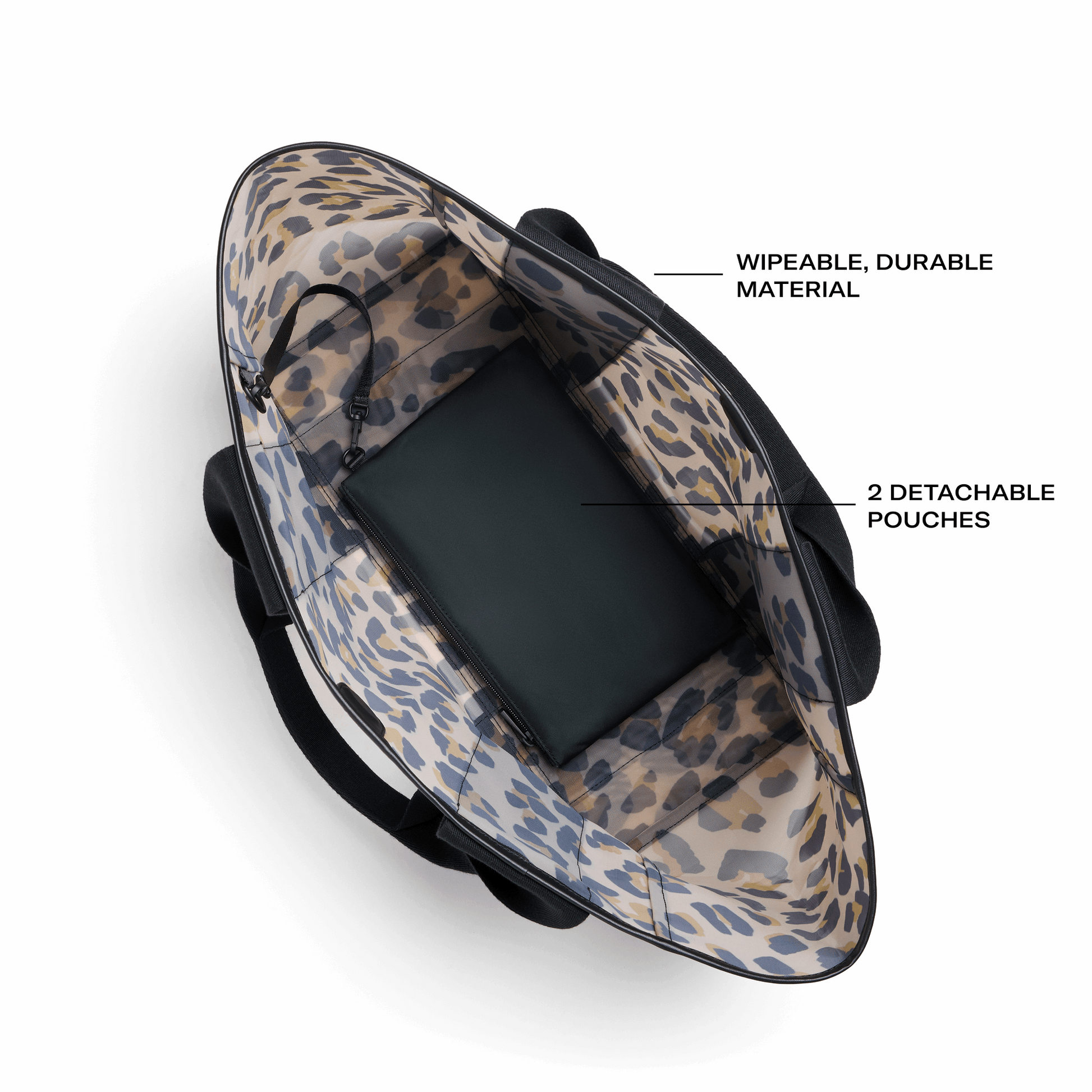 STATE Bags Wellington Cabana Tote Leopard